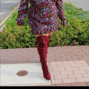 Real high thigh high boots